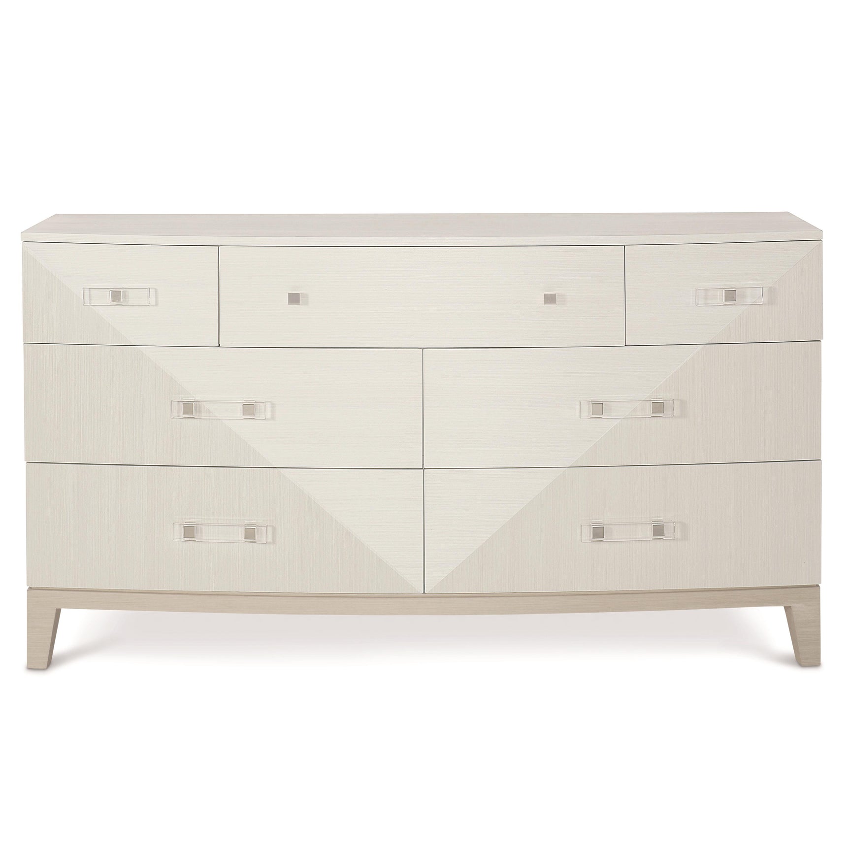 Axiom Linear Grey/Linear White Dresser - Ornate Home