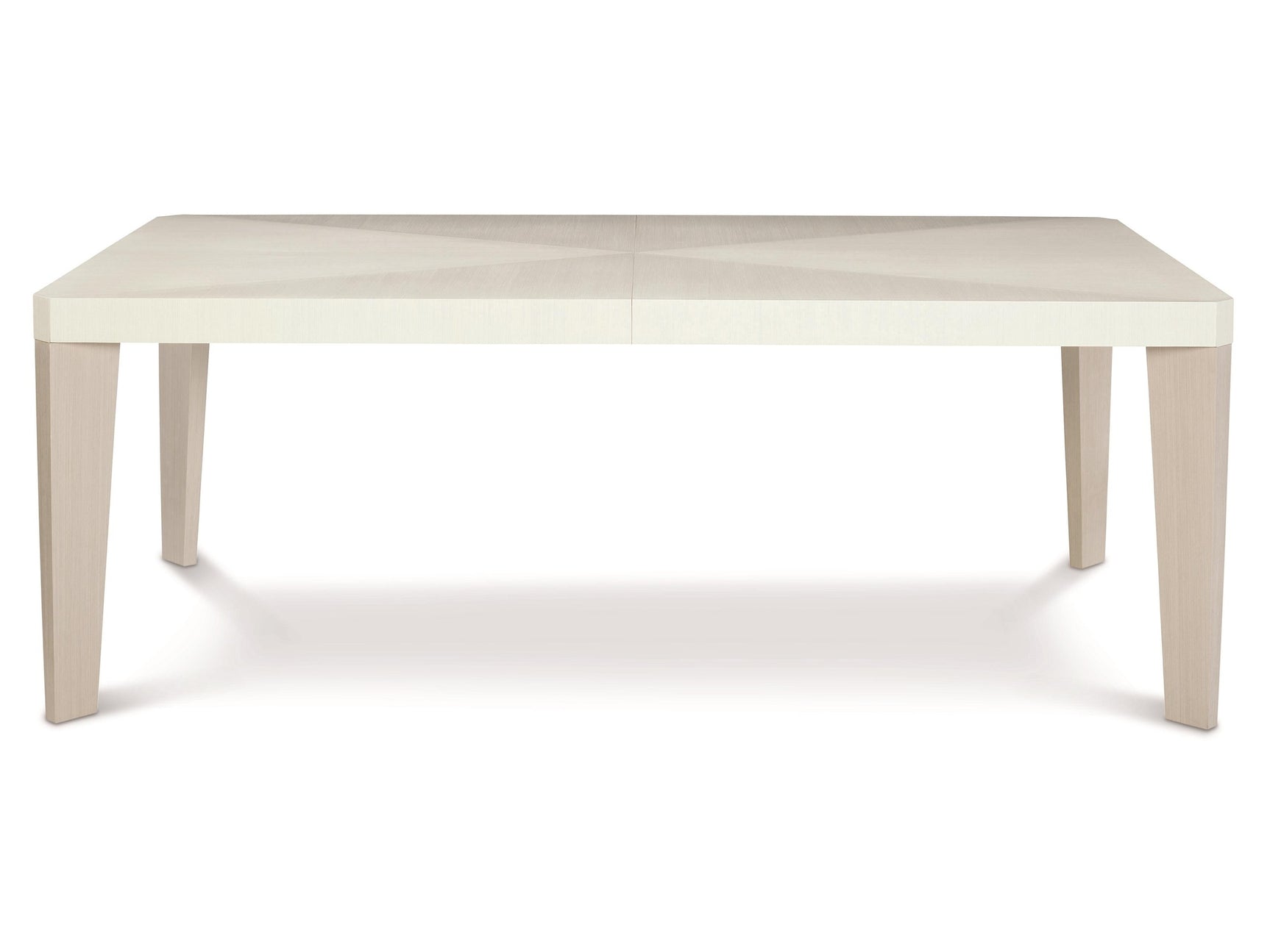 Axiom Linear Grey/Linear White Rectangular Dining Table - Ornate Home