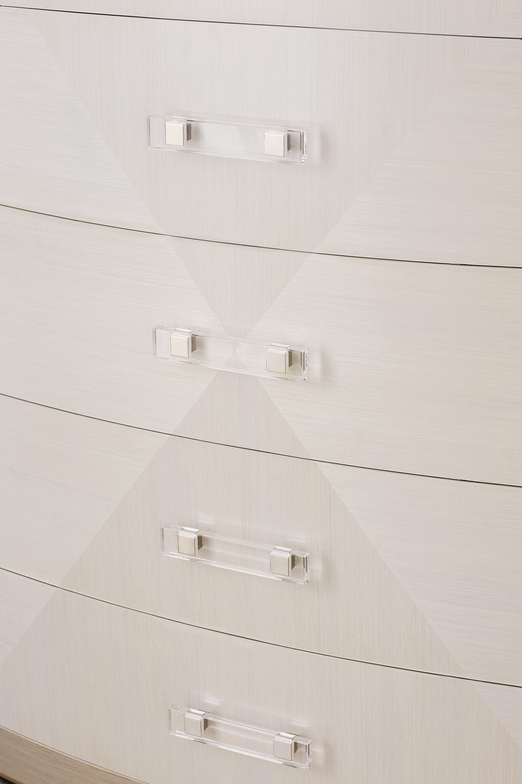 Axiom Linear Grey/Linear White Tall Drawer Chest - Ornate Home