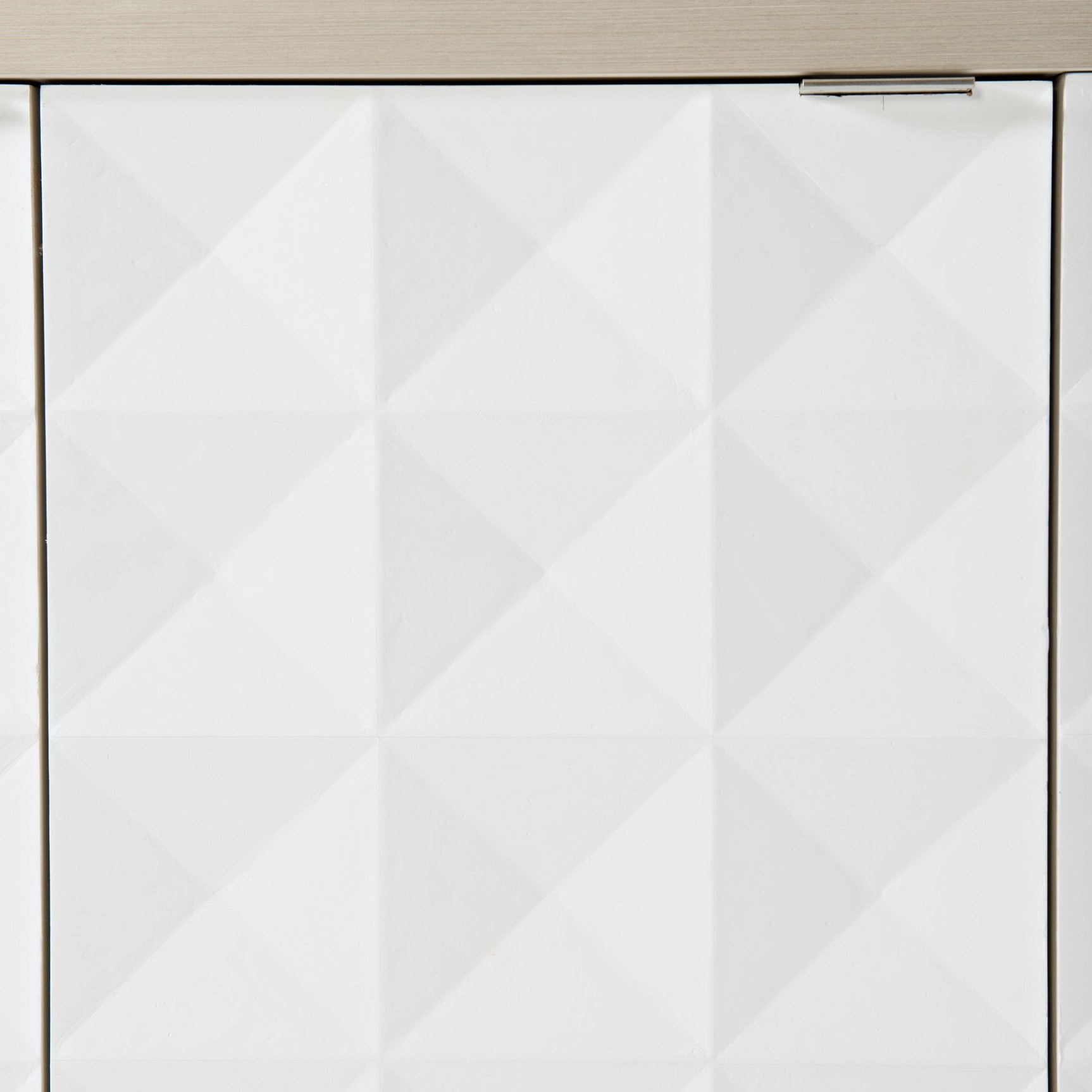 Axiom Linear Grey/Linear White/White Linen Buffet - Ornate Home