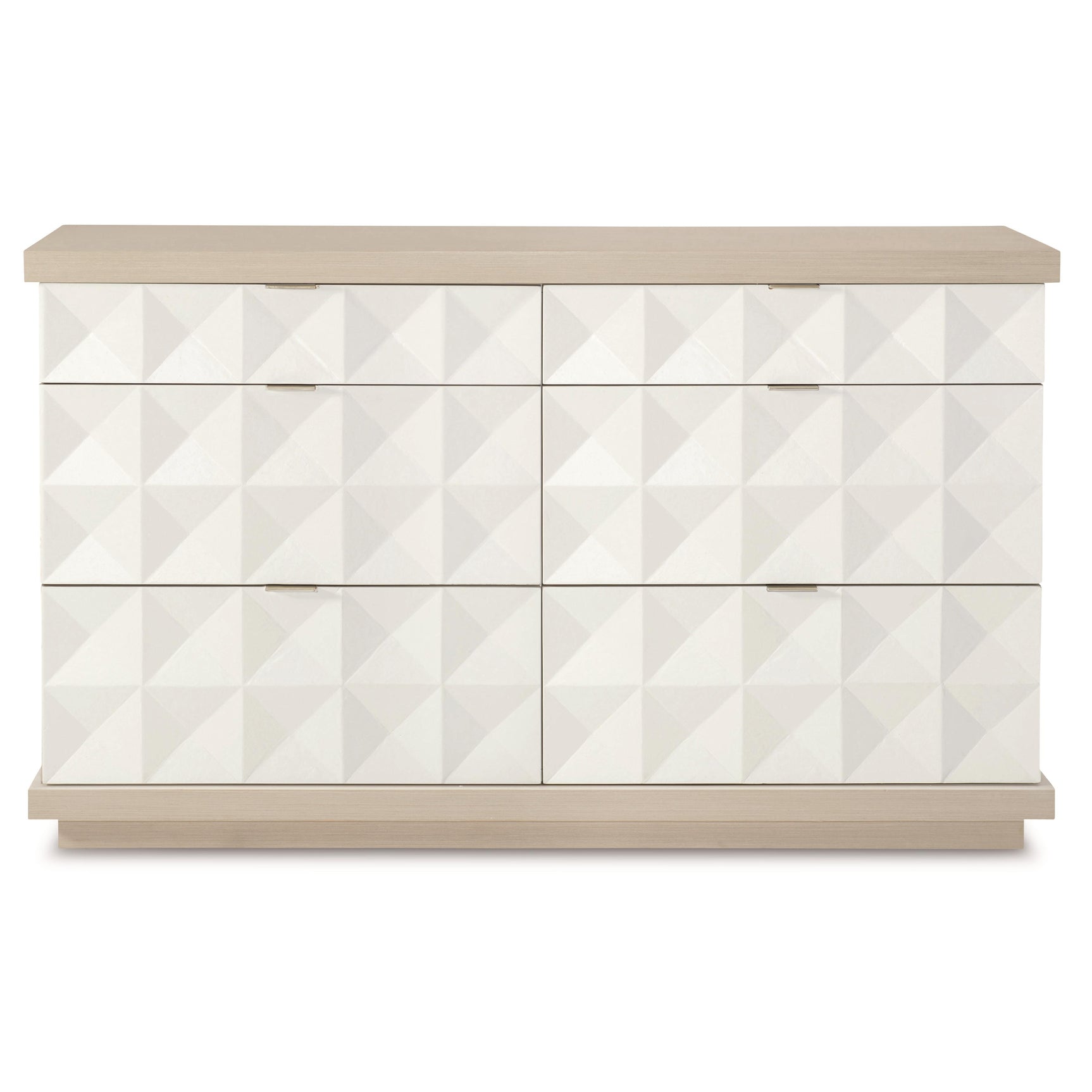 Axiom Linear Grey/Linear White/White Linen Dresser - Ornate Home