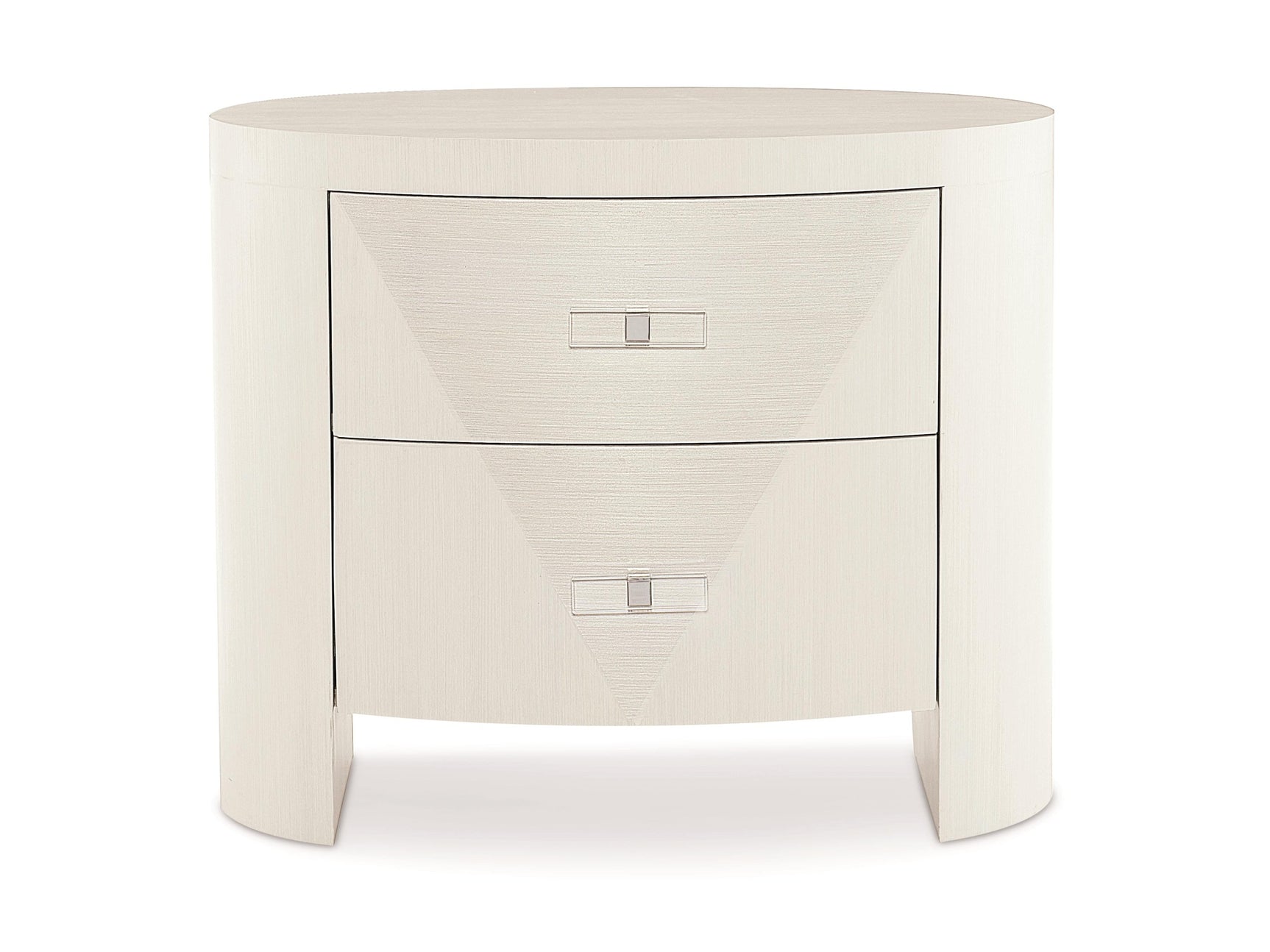 Axiom Linear White Nightstand - Ornate Home