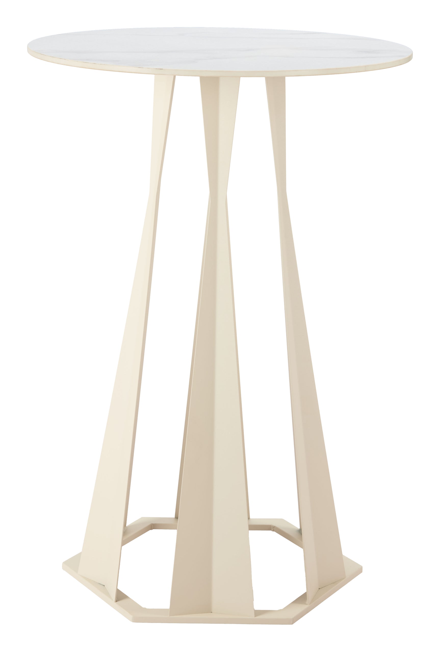 Axis White Bar Table - Ornate Home