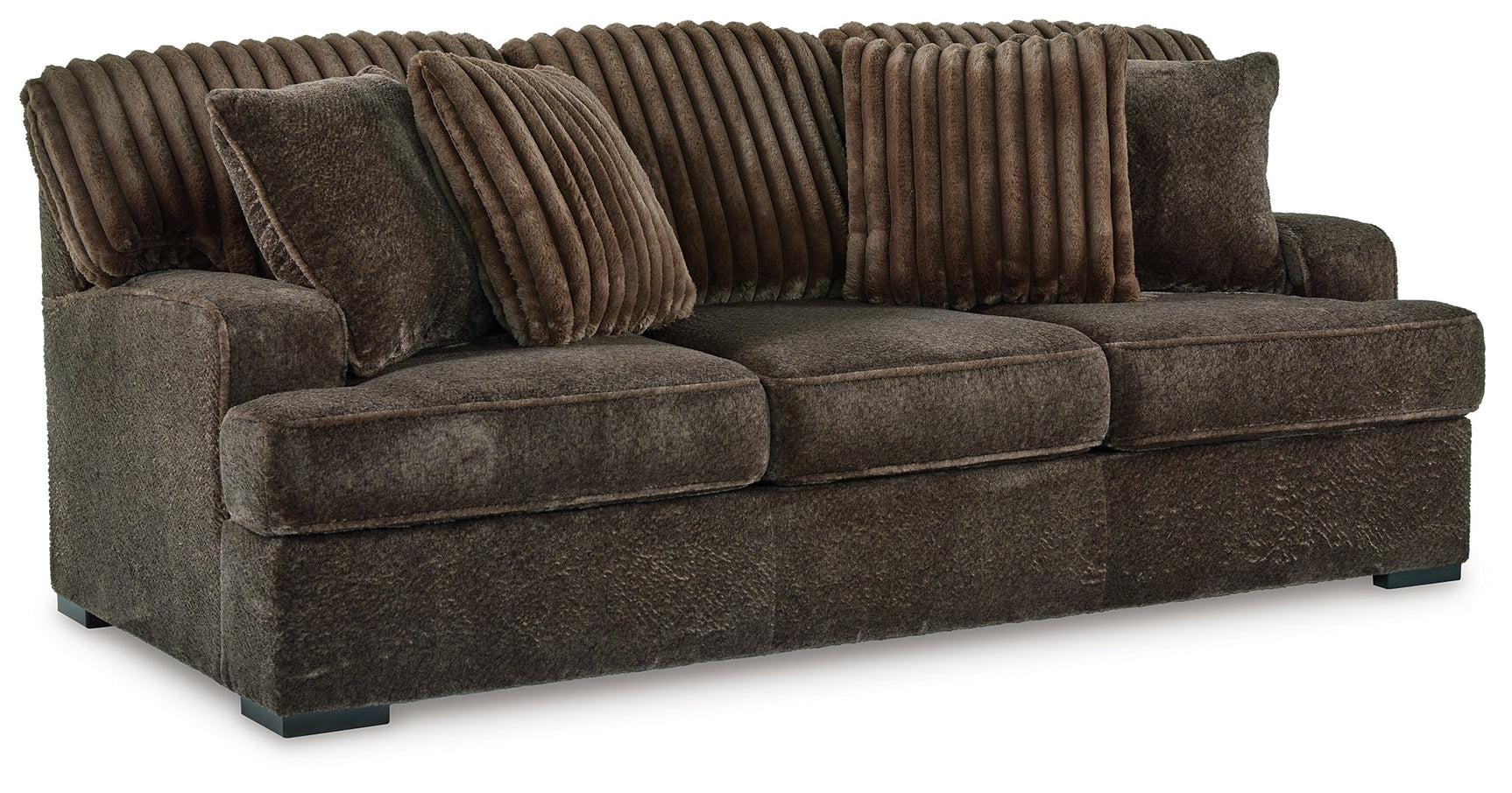 Aylesworth Brown Sofa (Online Special Price) - Ornate Home