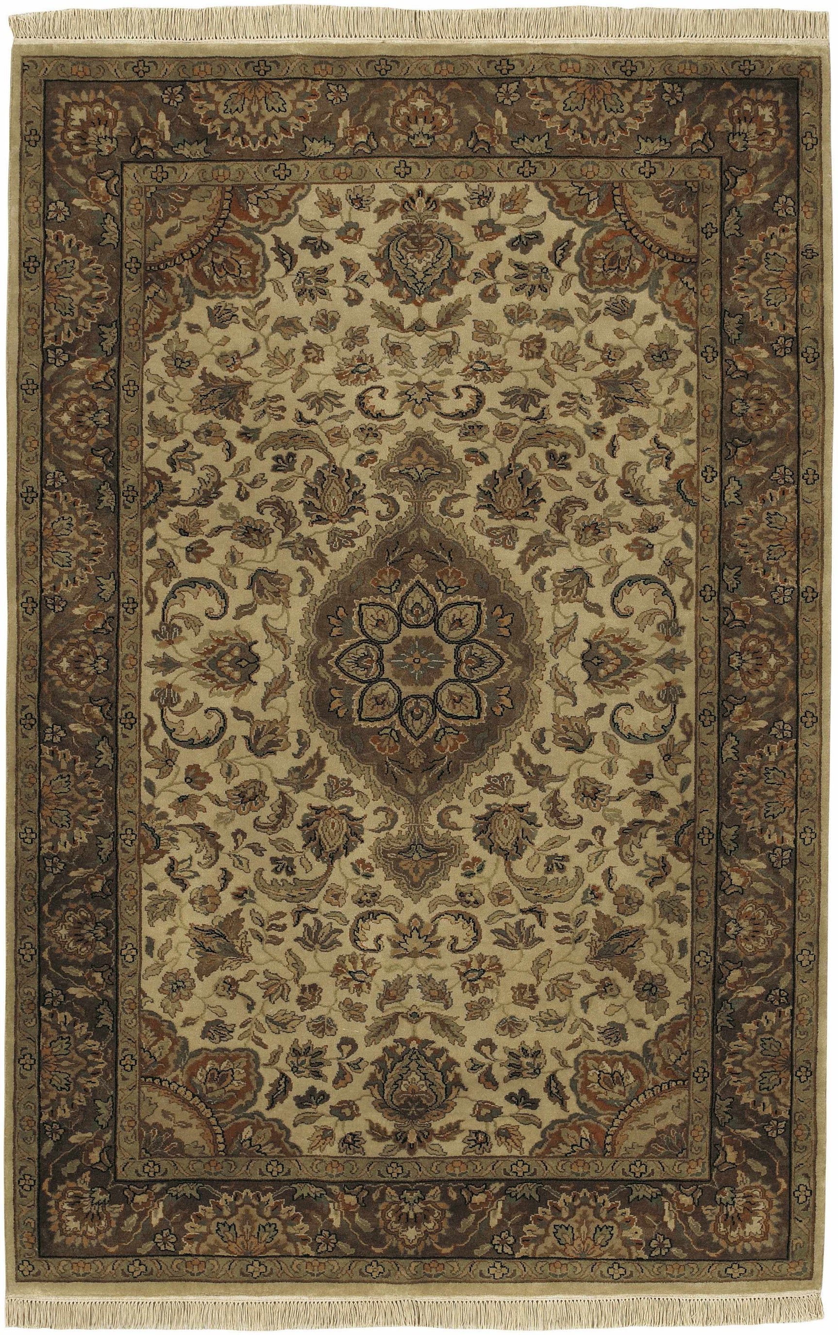 Azalia Premium Wool 8' Round Rug - Clearance - Ornate Home