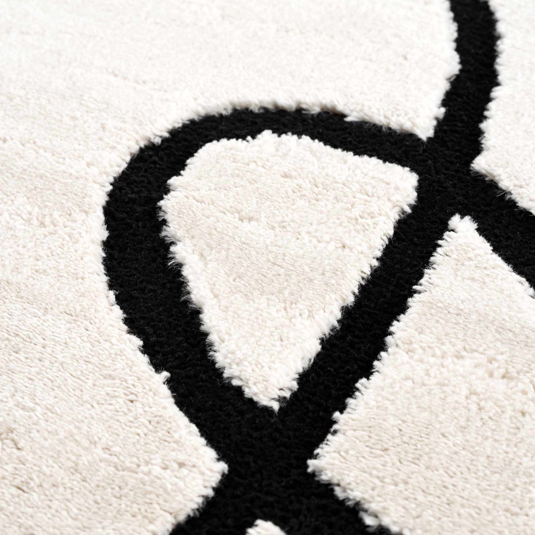 Azana Black & White Area Rug - Ornate Home