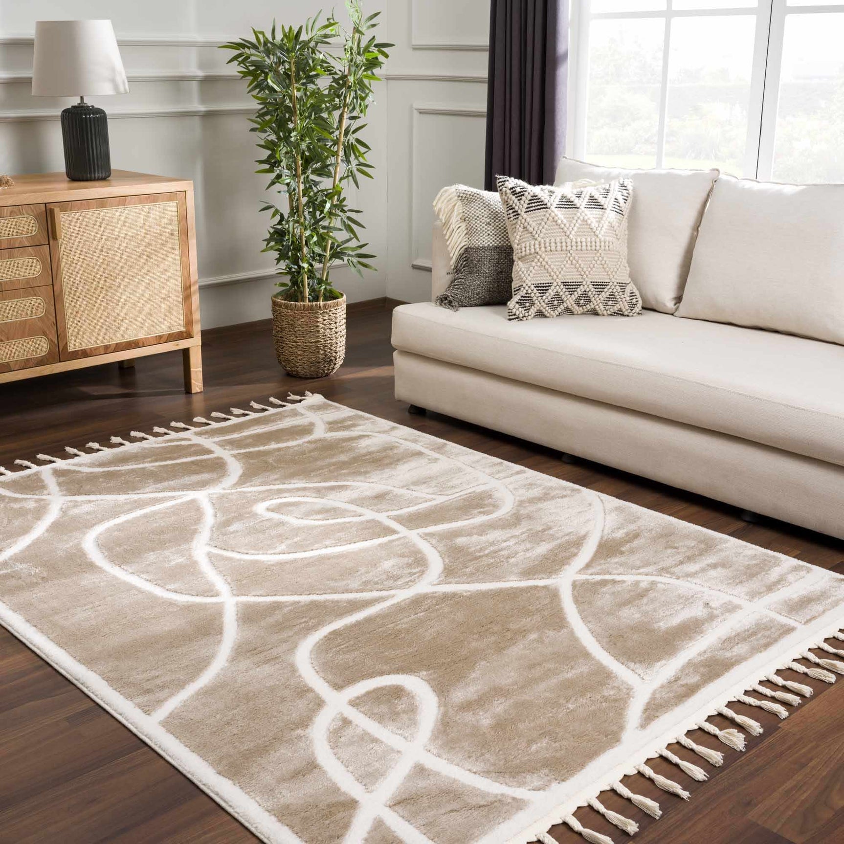 Azana Cream Area Rug - Clearance - Ornate Home