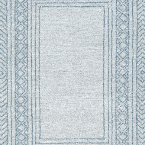 Azelhurst Blue/Ivory/Gray Medium Rug - Ornate Home