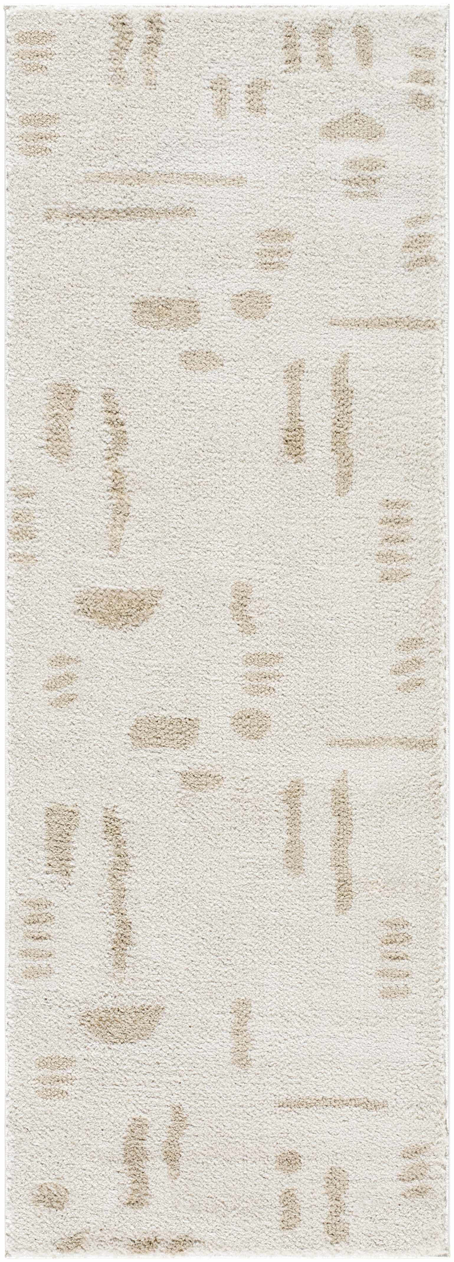 Azriel Beige Washable Area Rug - Ornate Home