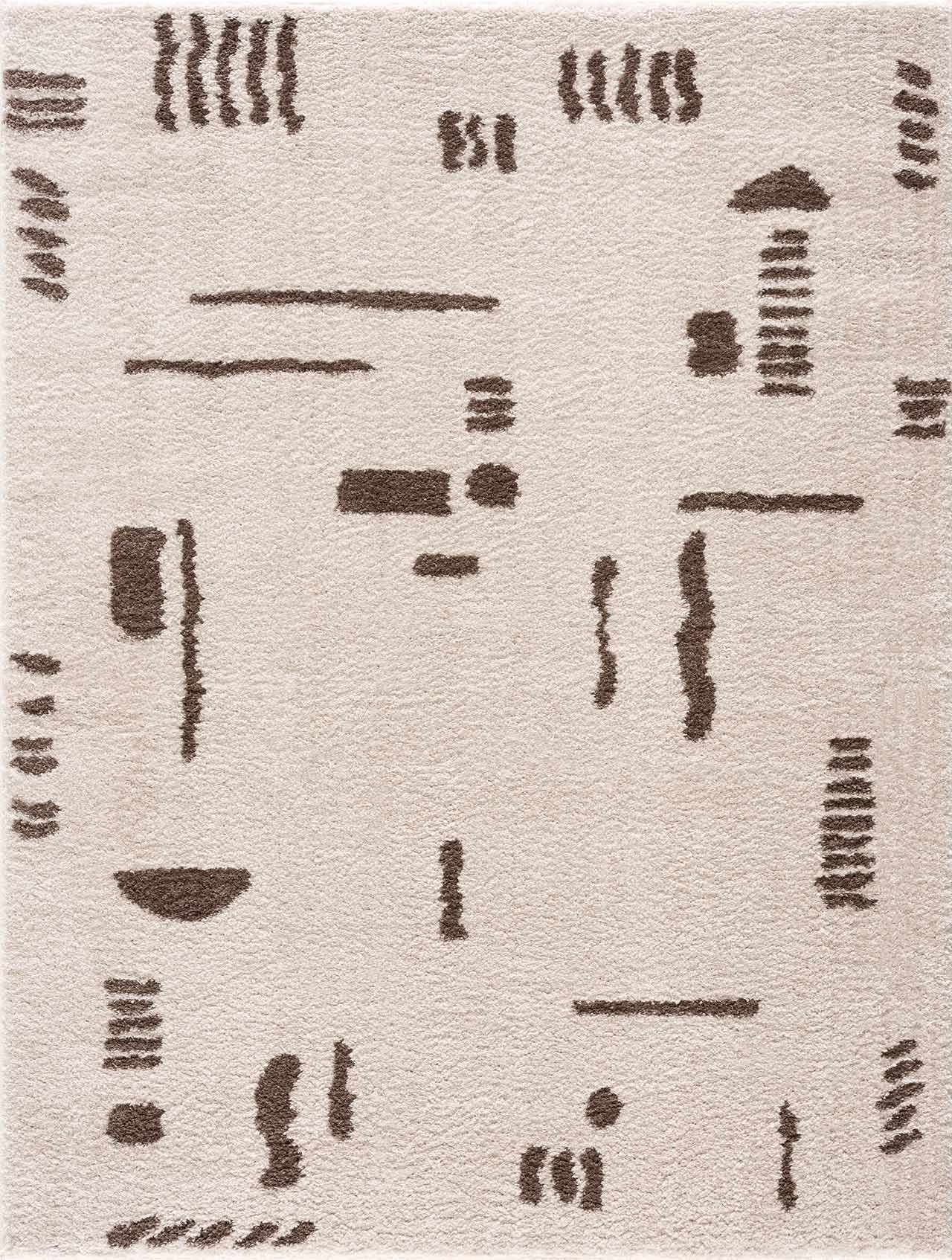 Azriel Brown Washable Area Rug - Ornate Home