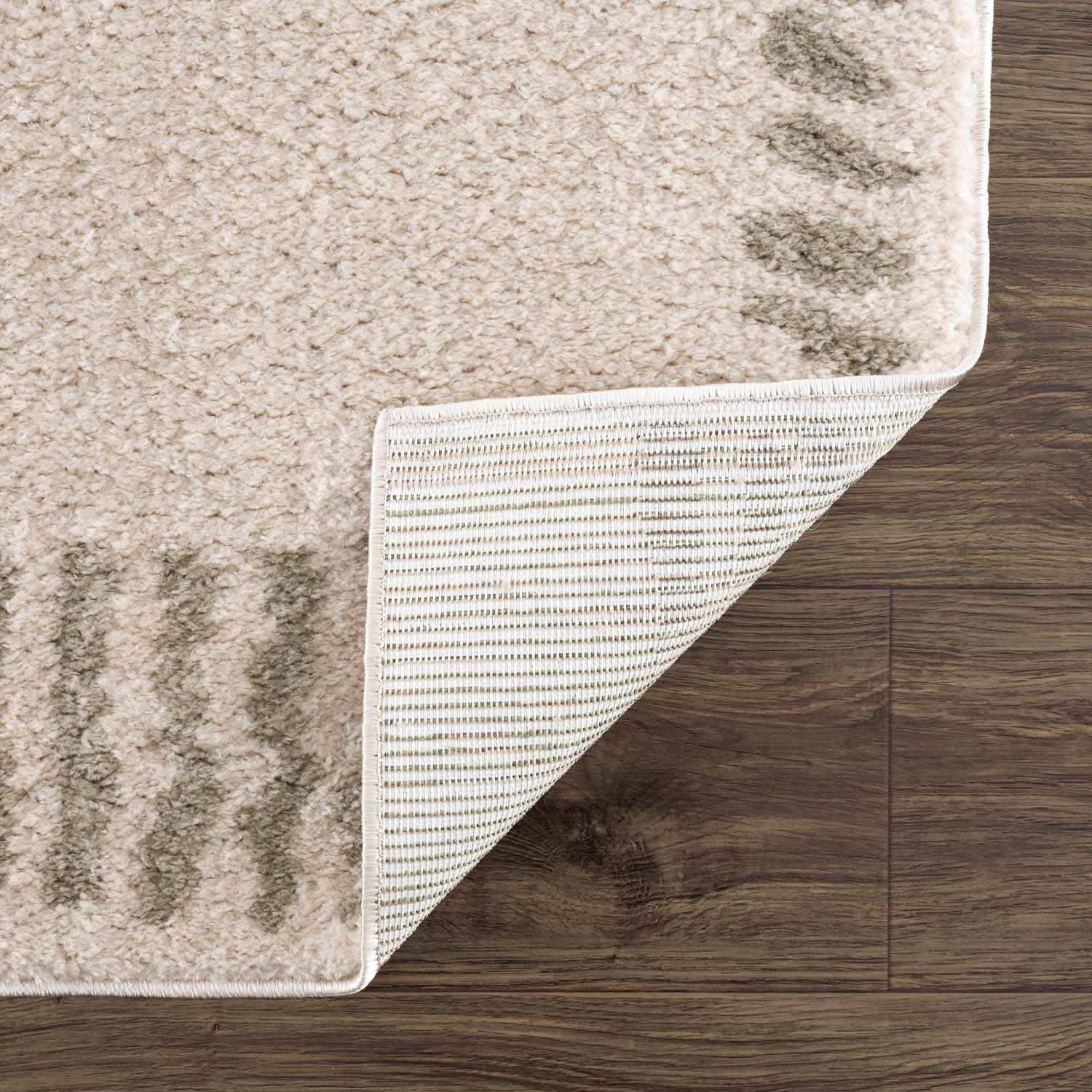 Azriel Gray Washable Area Rug - Ornate Home
