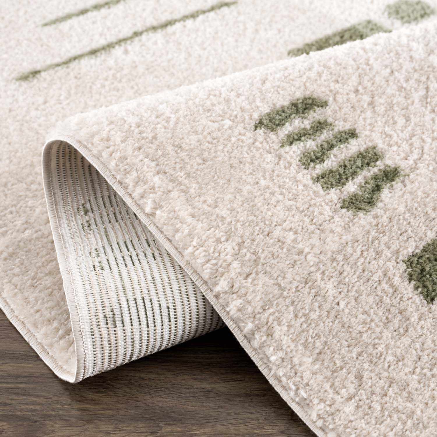 Azriel Green Washable Area Rug - Ornate Home