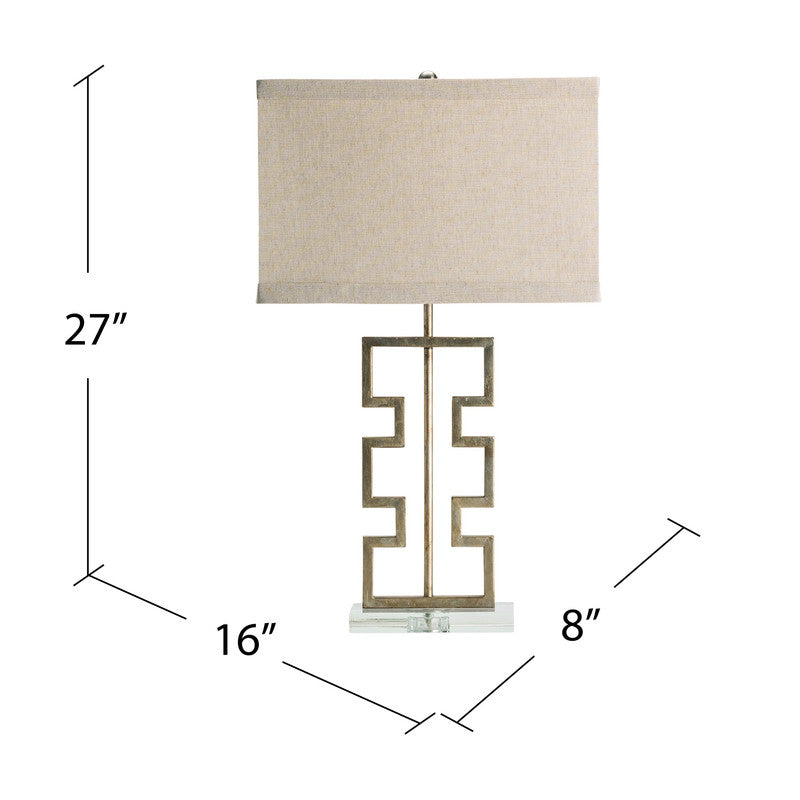 Azteca Silver Table Lamp (Set of 2) - Ornate Home