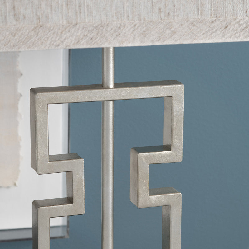 Azteca Silver Table Lamp (Set of 2) - Ornate Home