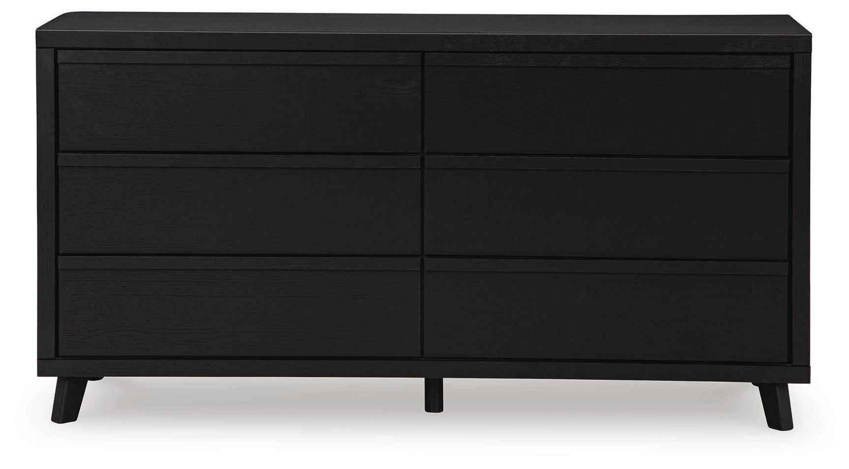 Danziar Black Dresser, Chest and Nightstand
