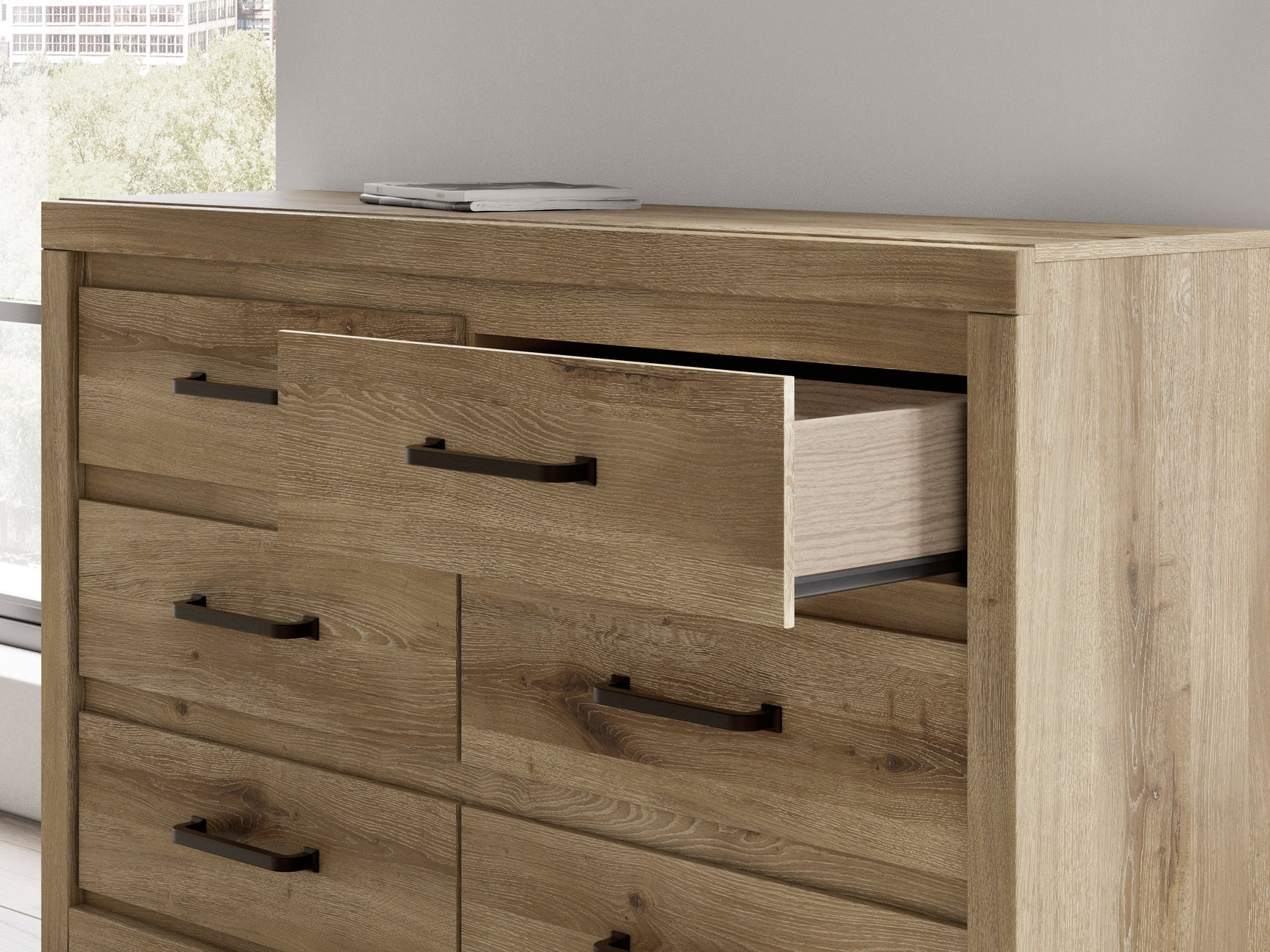 Brozmont Tan Dresser