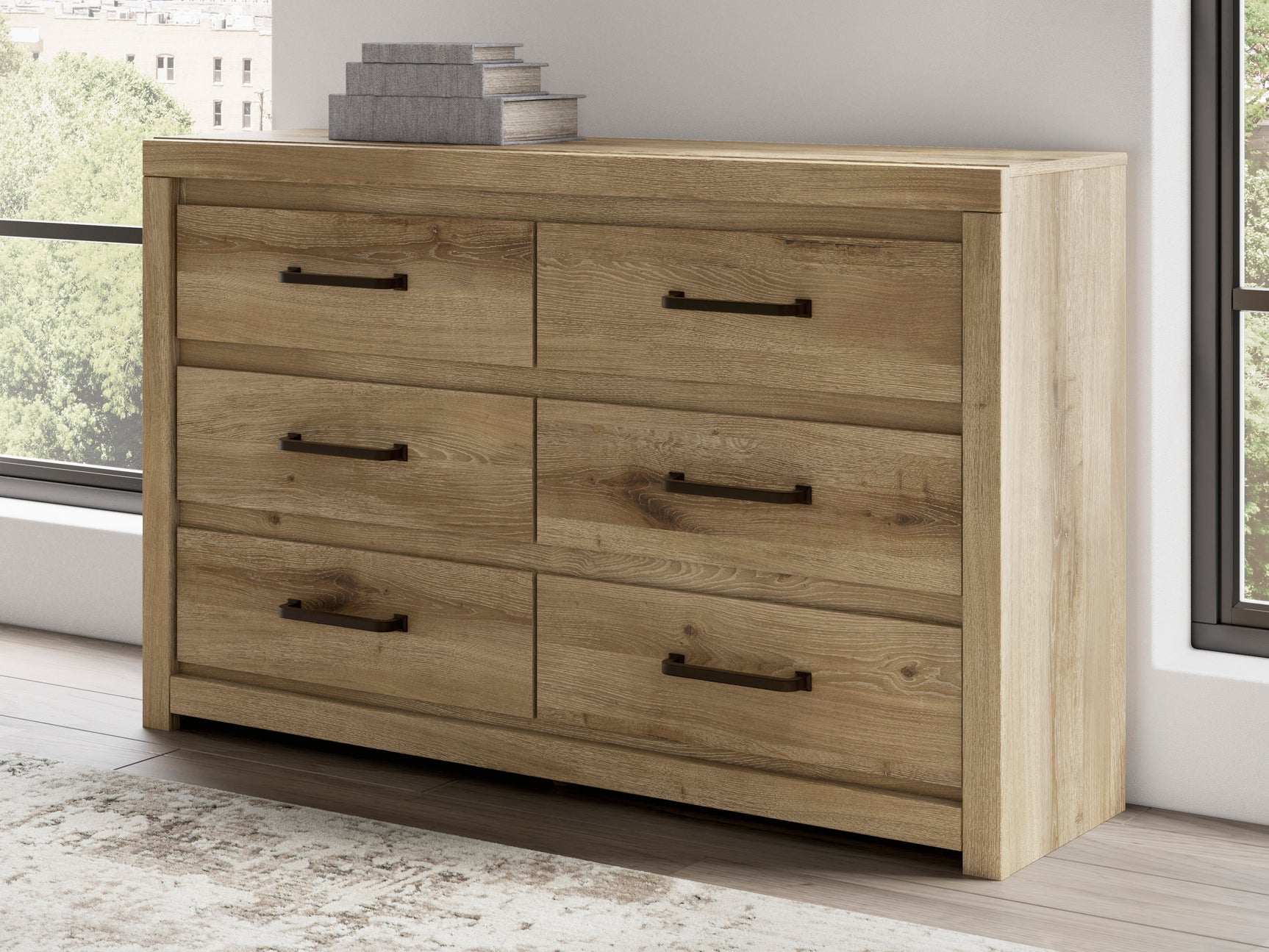 Brozmont Tan Dresser