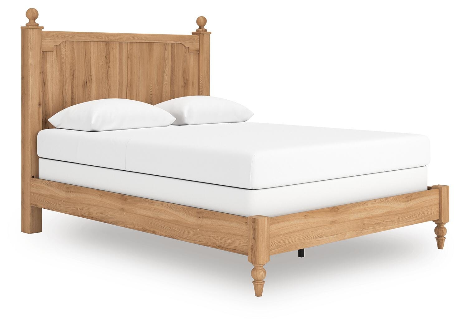 Galletyn Warm Brown Queen Panel Bed