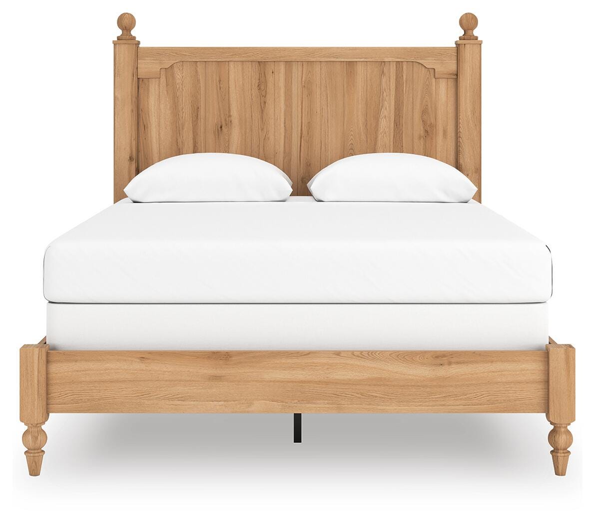 Galletyn Warm Brown Queen Panel Bed