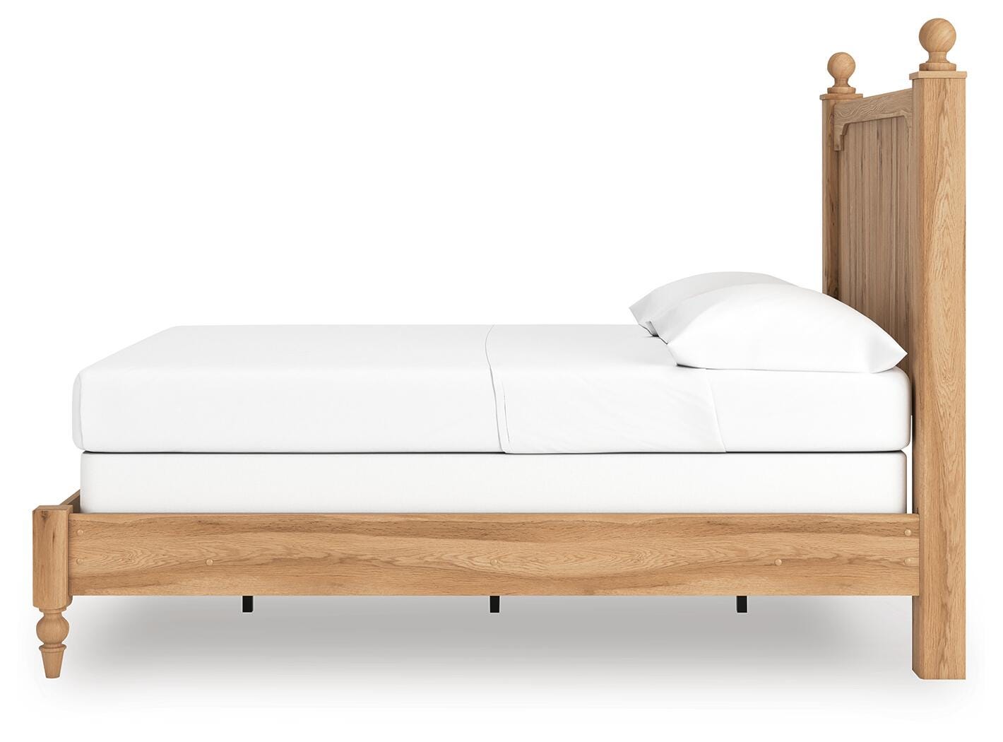 Aleaport Warm Brown Full Panel Bed, Dresser, Mirror, Chest and Nightstand