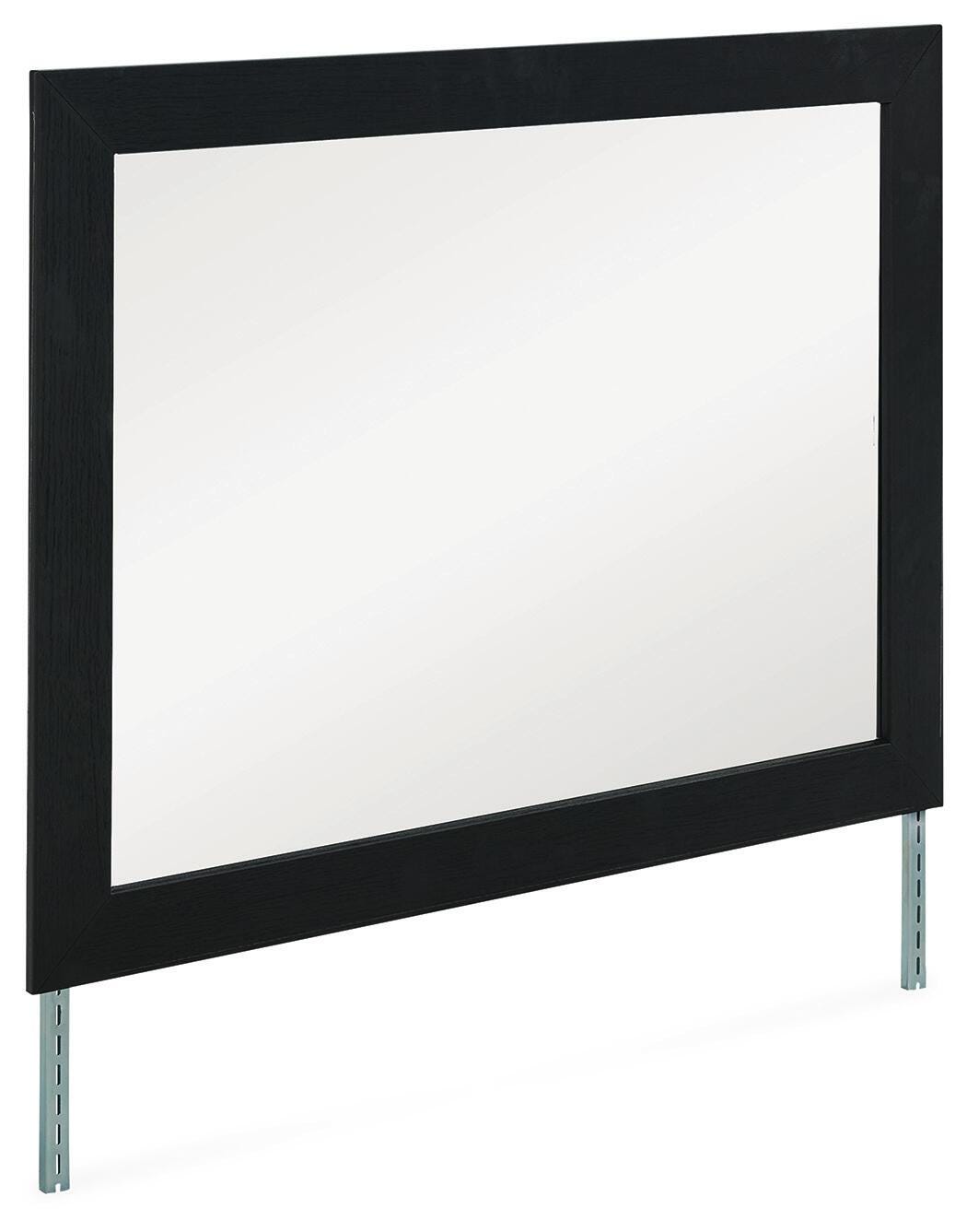 Maeling Black Bedroom Mirror