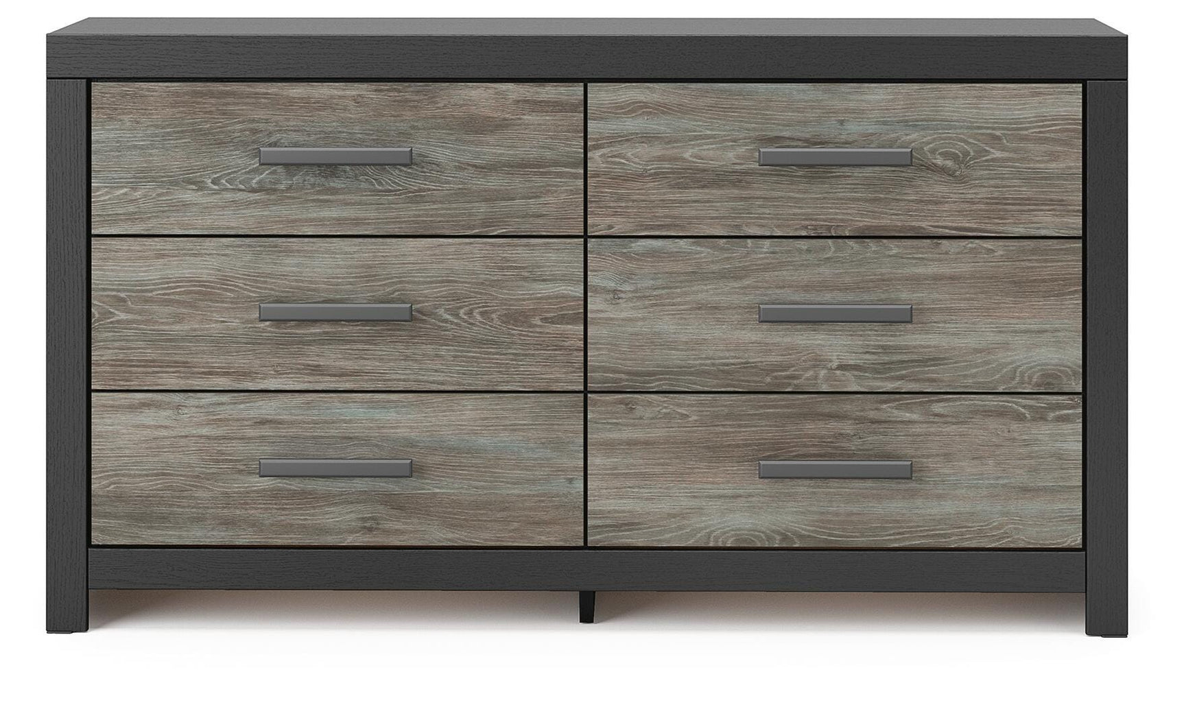 Broachmyn Black Dresser and 2 Nightstands