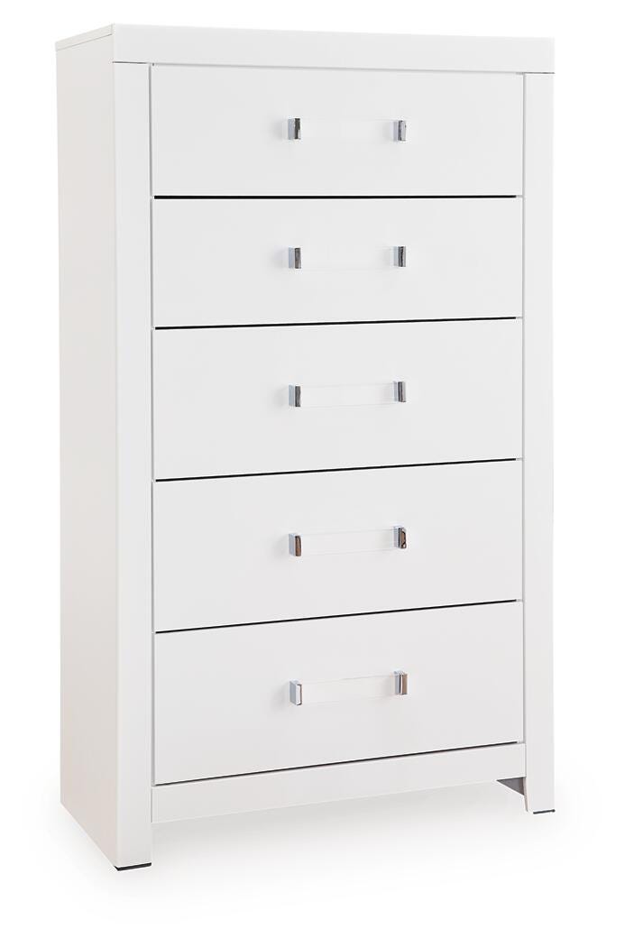 Raechalla White Chest of Drawers (Online Special Price)