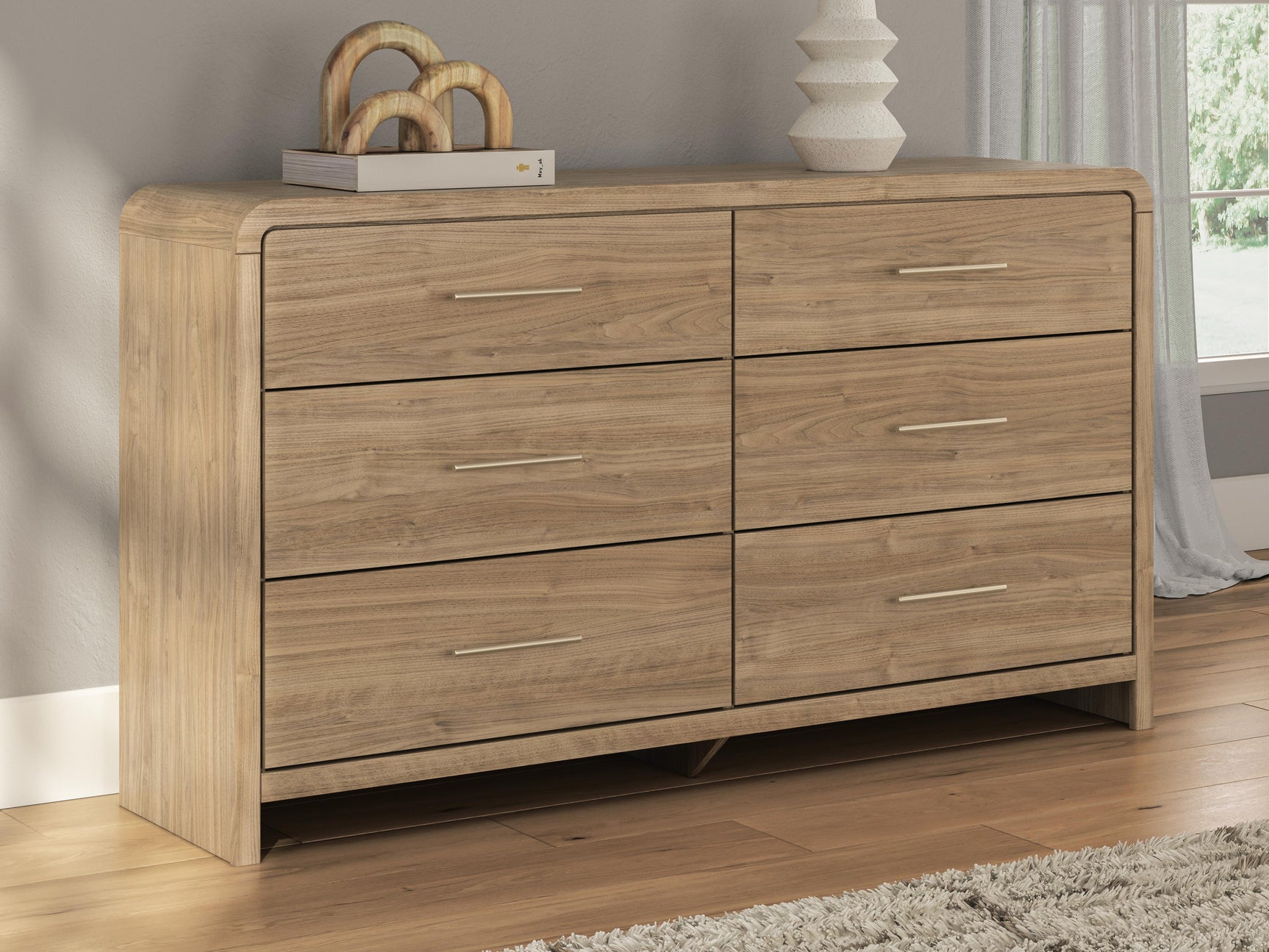 Dovander Warm Natural Brown Dresser