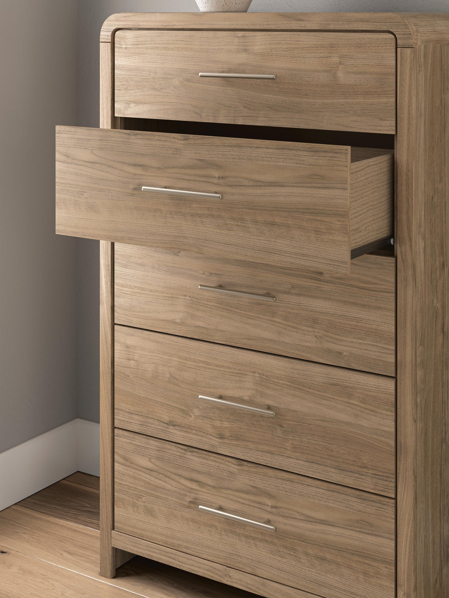 Dovander Warm Natural Brown Chest of Drawers
