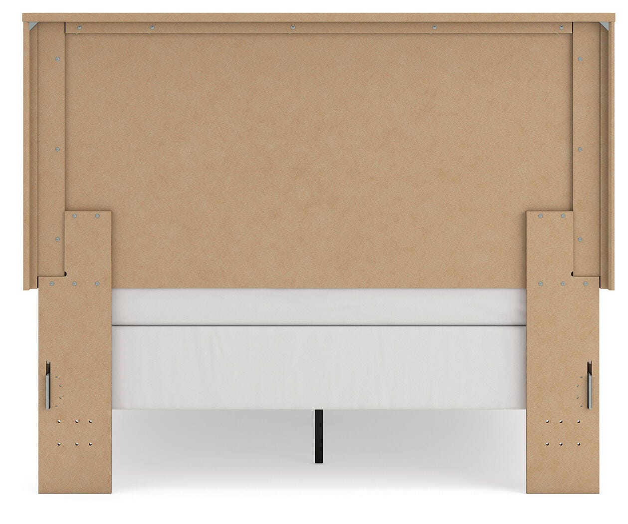 Gramburg Warm Natural Brown Queen Panel Bed, Dresser and Mirror (Online Special Price)