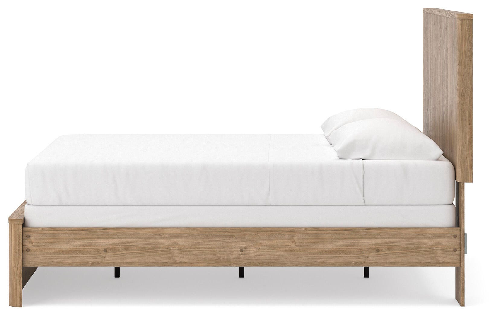 Gramburg Warm Natural Brown Queen Panel Bed, Dresser and Mirror (Online Special Price)