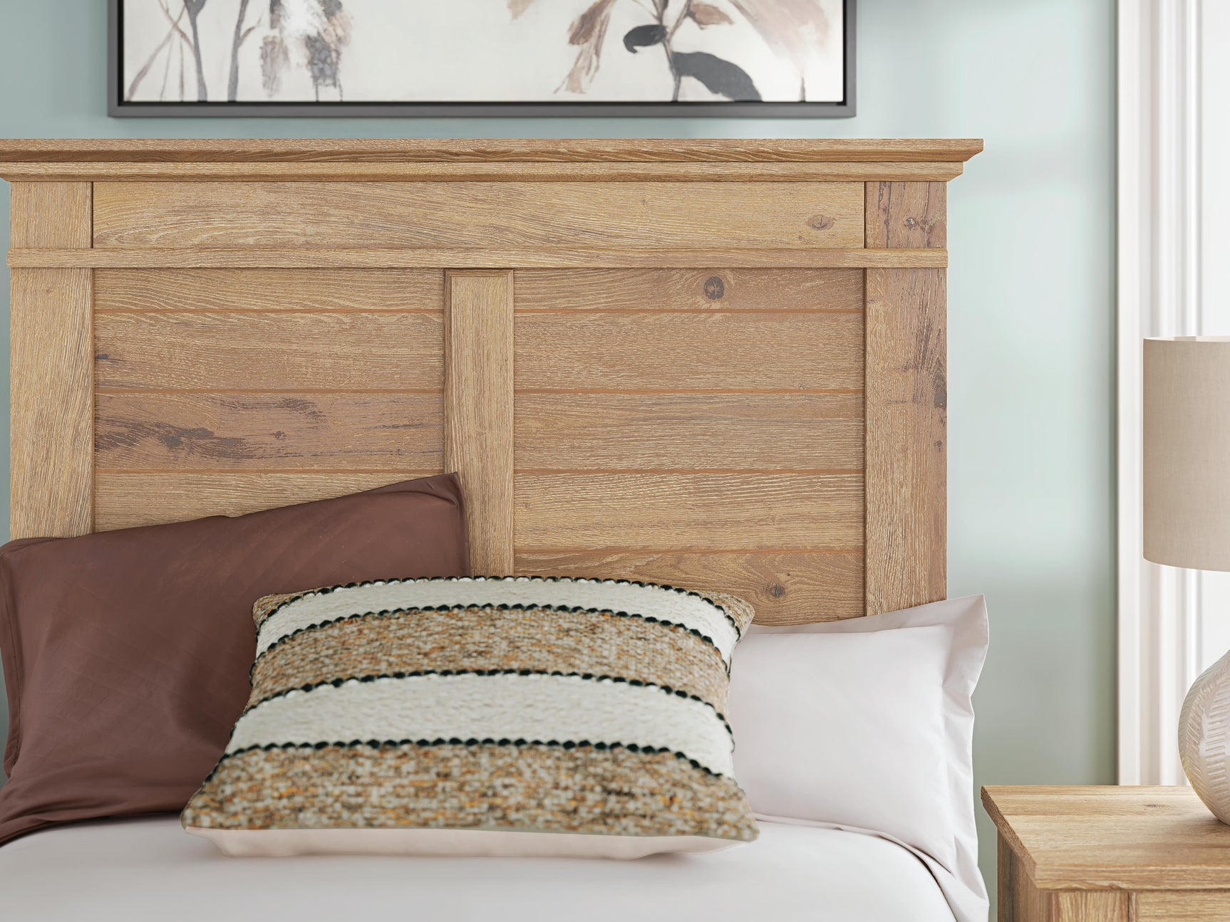 Fenderport Tan Twin Panel Storage Bed with Storage Footboard and 2 Under Bed Storage Units