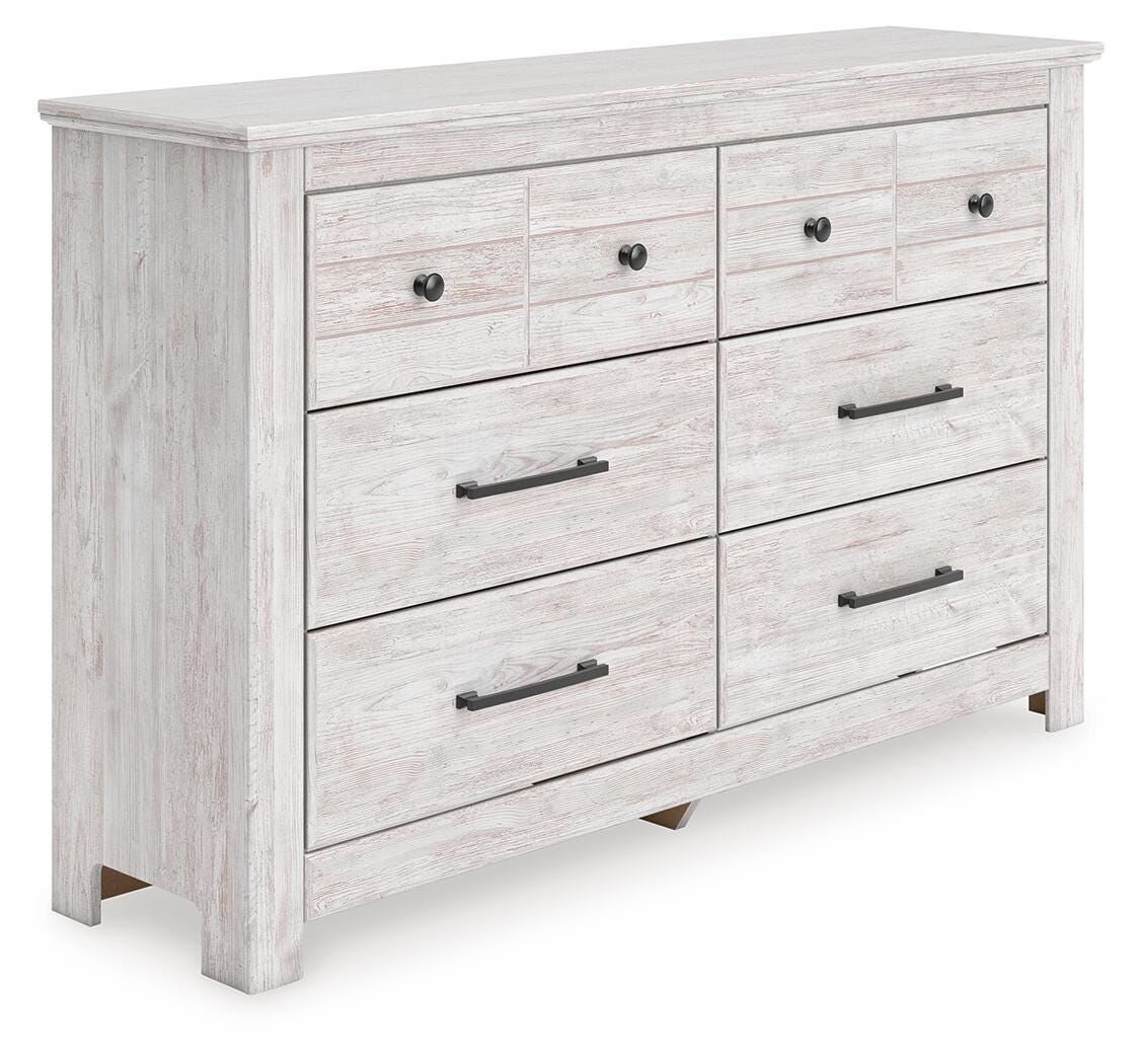 Fenderport Whitewash Dresser