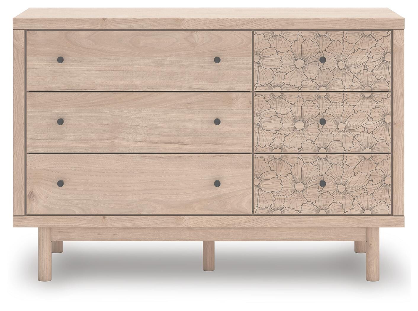 Shapella Tan Dresser