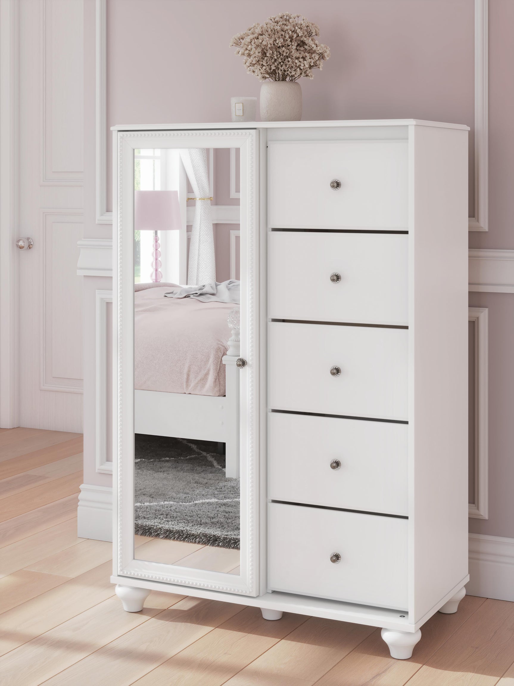 Maylilly White Dressing Chest (Online Special Price)