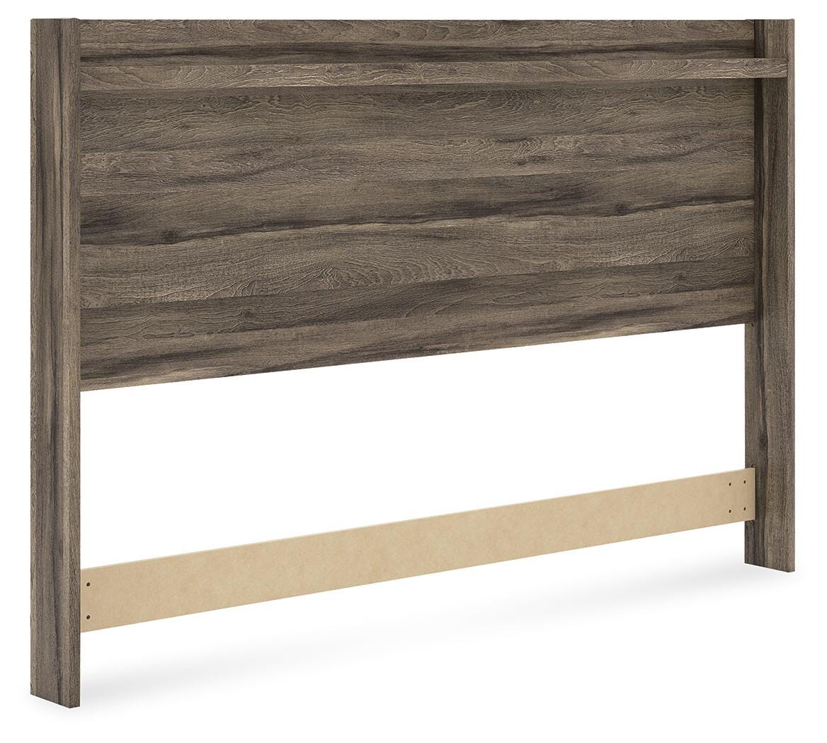 Baystorm Brown King Panel Headboard (Online Special Price)