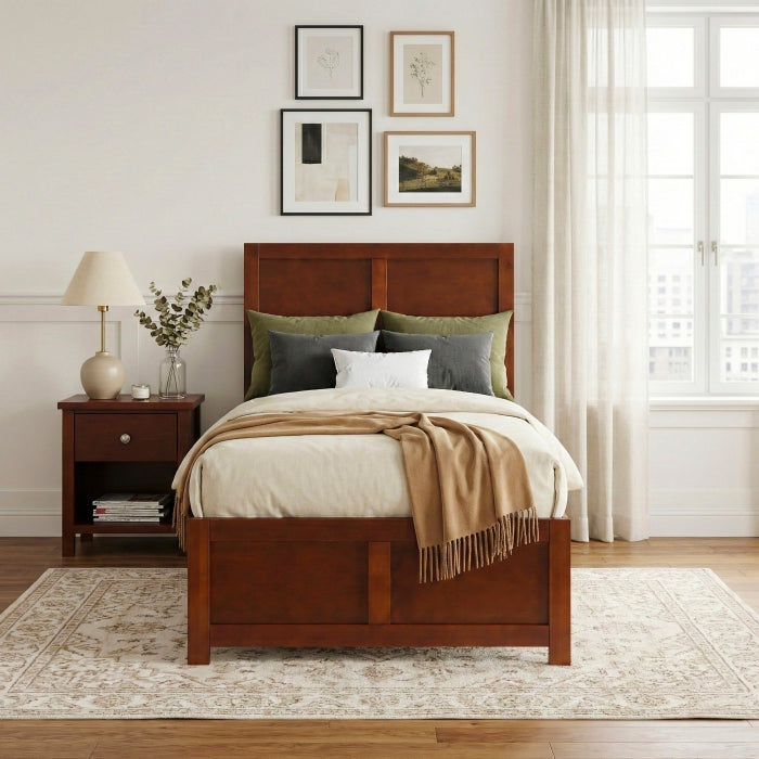 Rowe Brown Twin Platform Bed