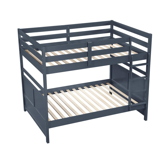 Sloane Blue Full Bunk Bed