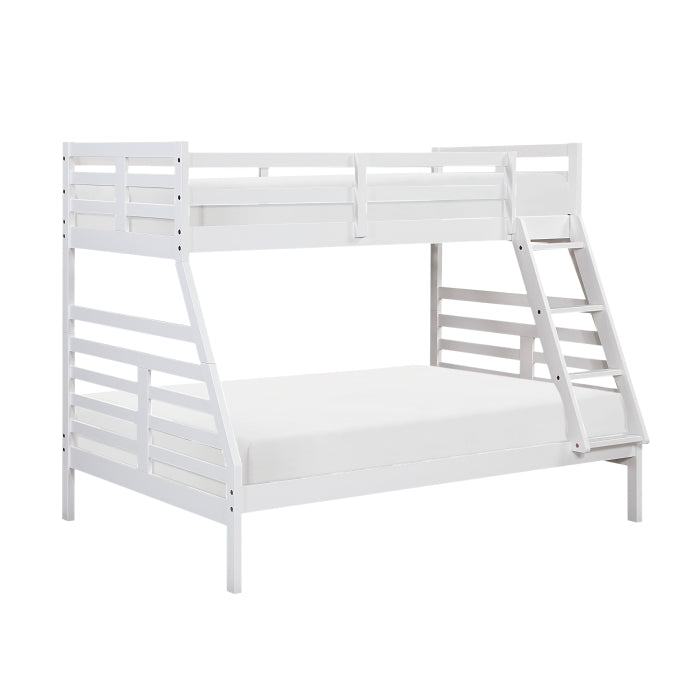 Darden Silver Twin/Full Bunk Bed