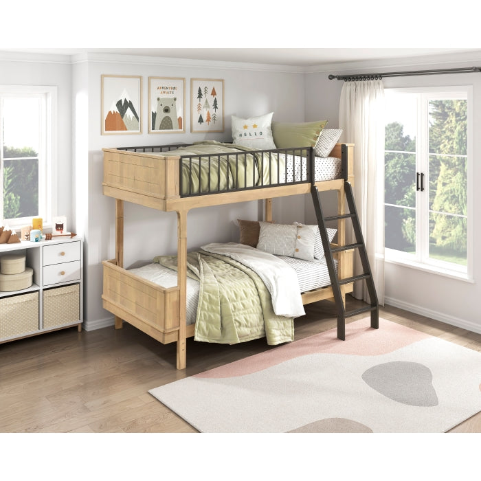 Spenser Brown Twin Bunk Bed