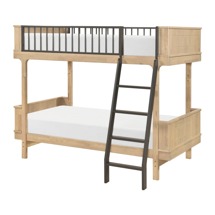 Spenser Brown Twin Bunk Bed