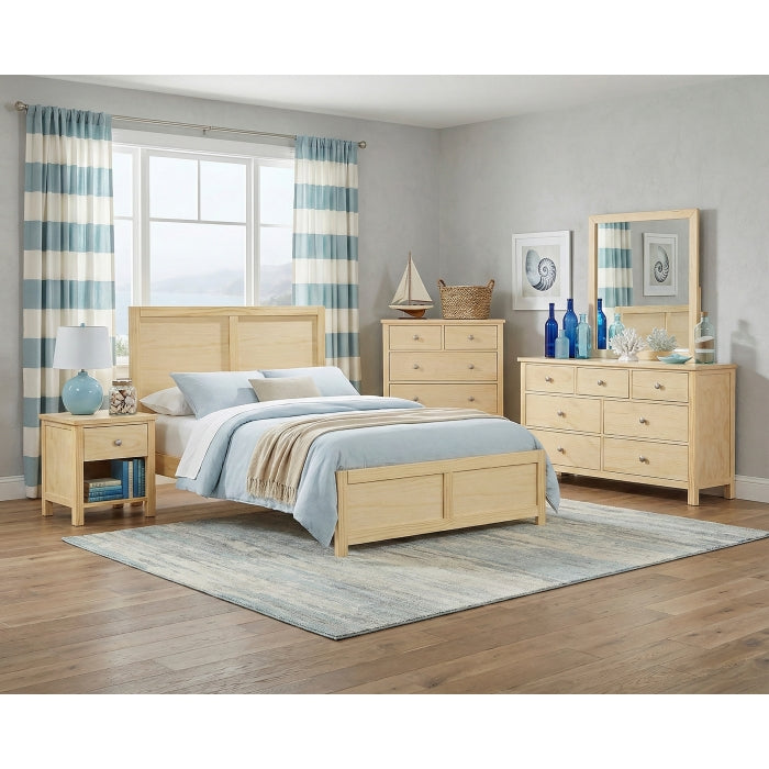 Bartly Brown Full Platform Bed