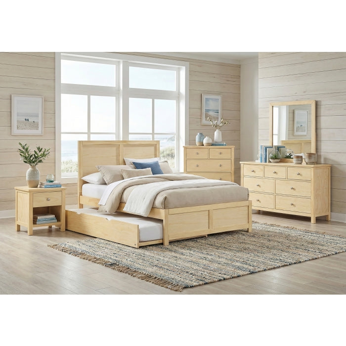 Bartly Brown Full Platform Bed