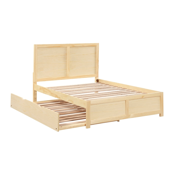 Bartly Brown Full Platform Bed