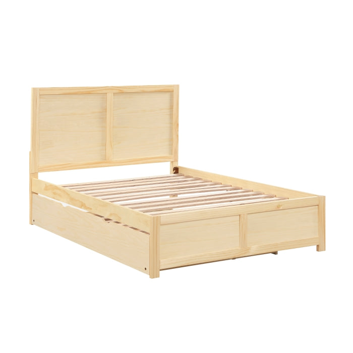 Bartly Brown Full Platform Bed