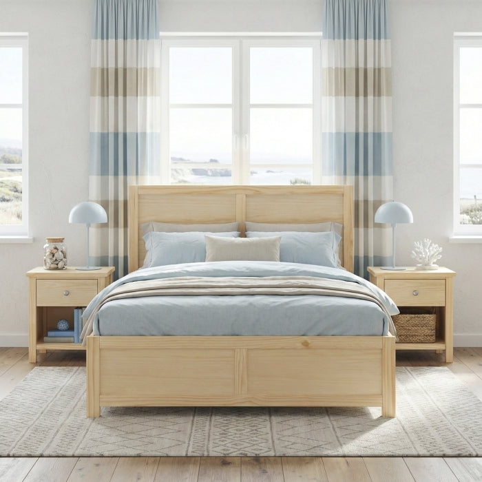 Bartly Brown Full Platform Bed