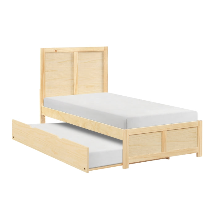 Bartly Brown Twin Platform Bed