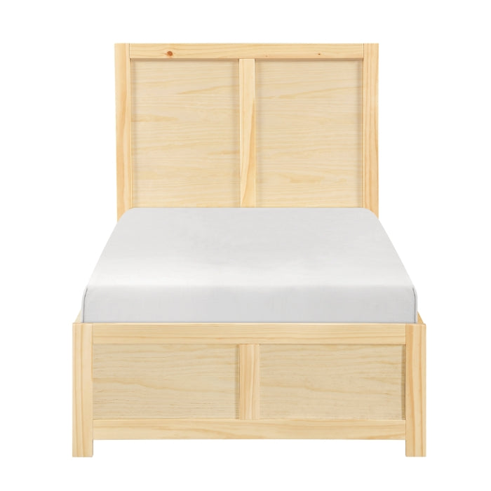 Bartly Brown Twin Platform Bed