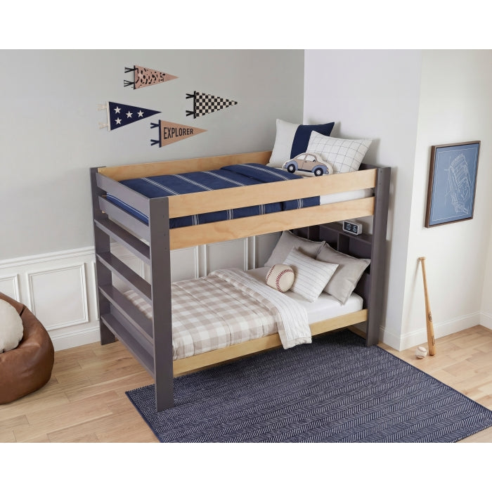 Arbor Gray Full Bunk Bed