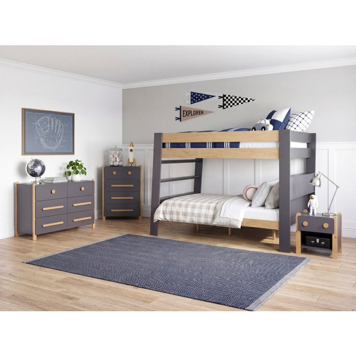 Arbor Gray Full Bunk Bed